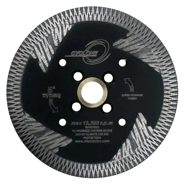 Diamax Cyclone Side Segment Turbo Blade | 5″
