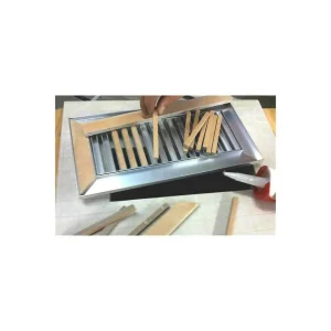 Chameleon Tile-In Floor Vent Registers | 2.25″ x 10″ / 5/16″ / No Damper - view 4