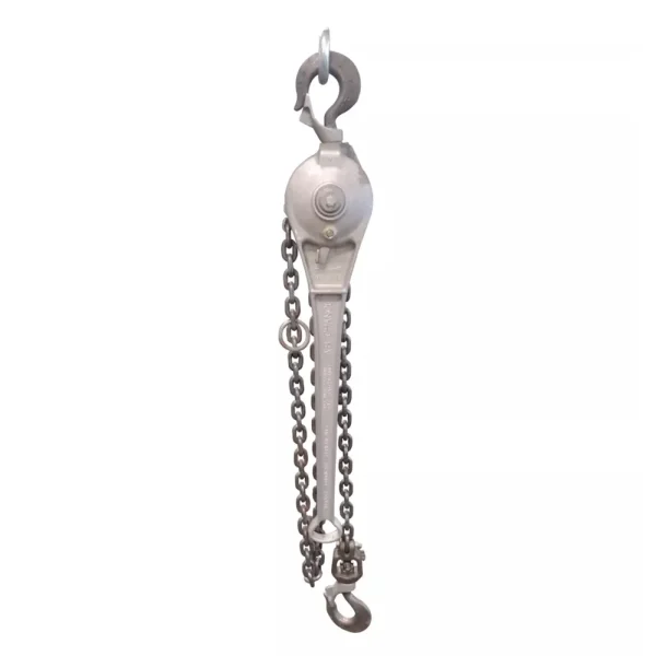 1 Ton Ratchet Link Chain Hoist, 5.5’ Lift