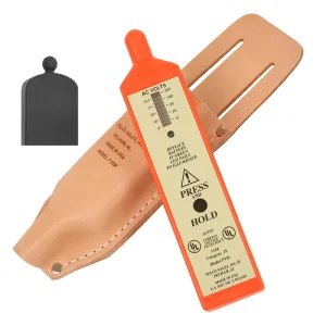 Foreign Voltage Detector with Leather Pouch