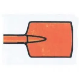 Brunner and Lay 1″ X 5-1/2″ Clay Spade – AT B20300 - view 3
