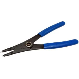 Fixed Tip Industrial Snap Ring Pliers (Internal Type) with Vinyl Grips - view 2