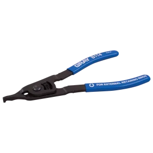 Heavy Duty Industrial Snap Ring Pliers (Fixed Horseshoe-shaped Tips)