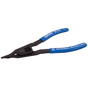 Heavy Duty Industrial Snap-Ring Pliers (Fixed Straight Tips)
