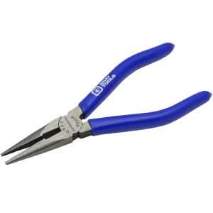 Straight Needle Nose Pliers with Cutter, with Vinyl Grips