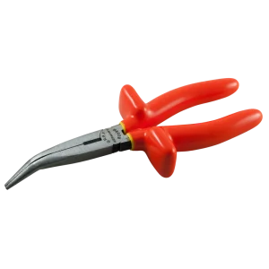 Insulated Needle Nose 45° Curved With Cutter