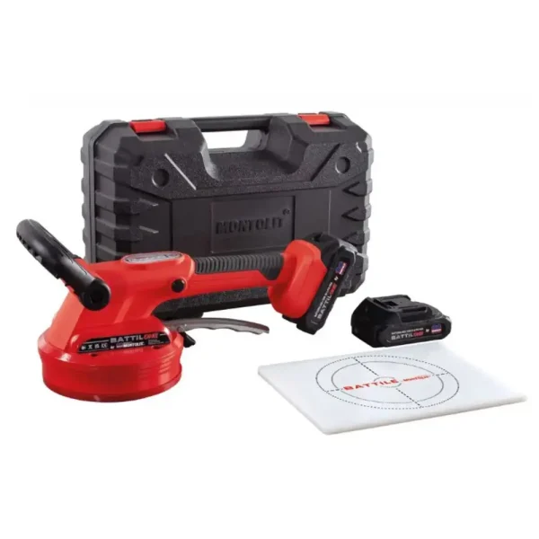 Montolit BATTILONE 20V Vibration Tile Beater & Suction Cup
