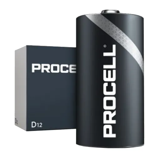 D Duracell Procell Alkaline Batteries (12 Pack)