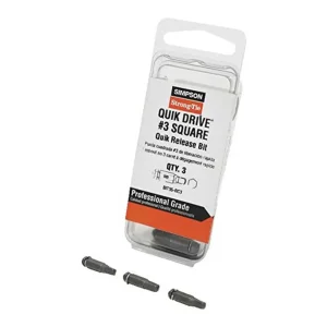 Quik Drive #3 Square Bit Pack