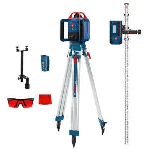 BOSCH GRL900-20HVK REVOLVE900 Self-Leveling Horizontal / Vertical Rotary Laser Package