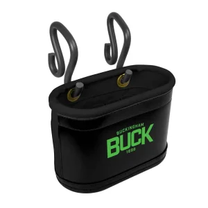 Buckingham 12-Pocket Hard Body Canvas Bucket with Hooks