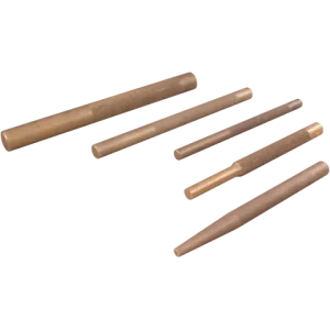 5 Piece Brass Drift Punch Set