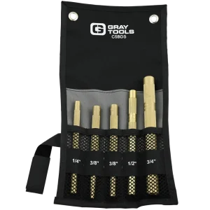 5 Piece Brass Drift Punch Set - view 2