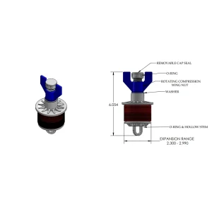 Kwikie Plug Wing Nut - view 2