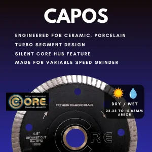 CAPOS Diamond Blade | 4″ - view 2