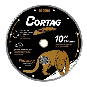 Cortag Porcelain Finish Diamond Turbo Blade | 4-1/2″ - view 3