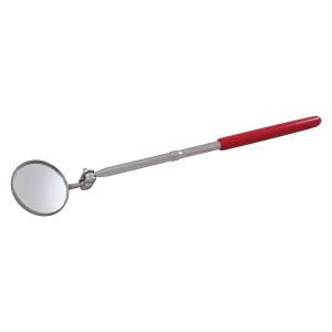 Inspection Mirror, Pocket Circular with Clip, 1-1/4″
