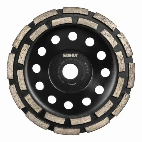 Bihui Tools 7″ Dual Row Diamond Cup Wheel