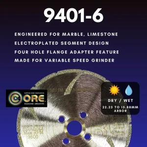 CORE 9401-6 Series Blade | 4″ - view 2