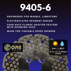 CORE 9405-6 Series Blade | 4″ - view 2