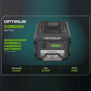 Greenworks Optimus CORE300 4 Ah Battery - view 2
