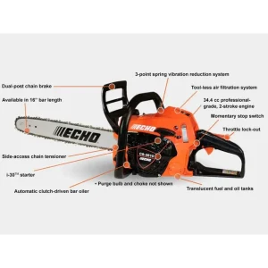 ECHO CS-3510 Rear-Handle Chainsaw - view 2