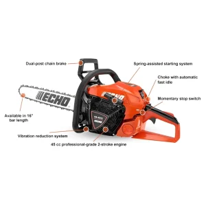 ECHO CS-4510 18″ Rear-Handle Chainsaw - view 4