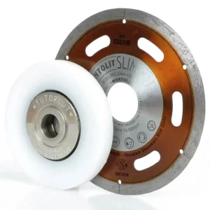 Montolit Slim Cut 4″ Diamond Blade for Thin Panel Tile - view 2
