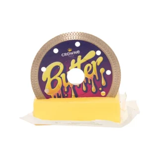 Crowne Tools 4.5″ Turbo Mesh Diamond Grinder Blade “Butter” | Flangeless