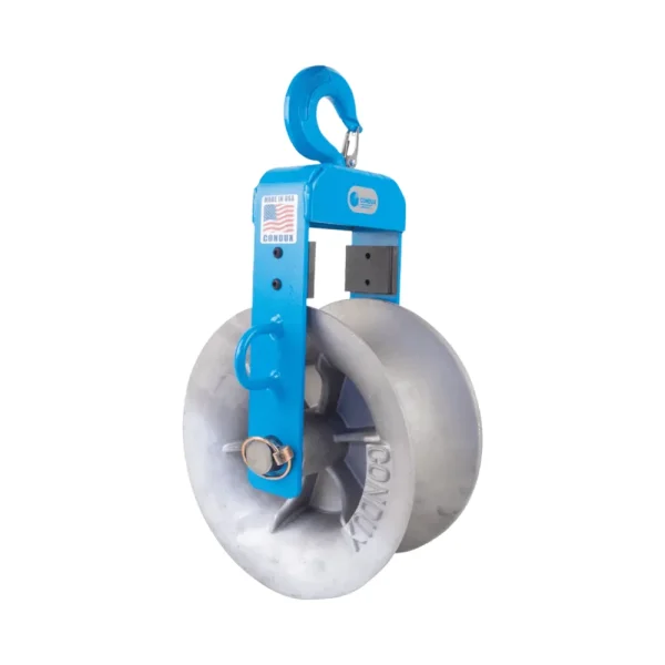 Condux Hooked Hanger Sheaves – 4,000 lbs.