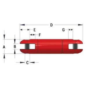 DCD Design Type 2 Clevis Pullback Swivel - view 2