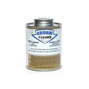 Arrow Adhesives PVC Cement, 1 Quart – D-CEMENT