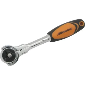 1/4″ Drive Swivel Head 72 Tooth Ratchet With Comfort Grip Handle