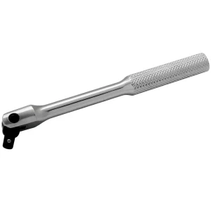 1/4″ Drive Flex Handle, Chrome Finish, 6″ Long