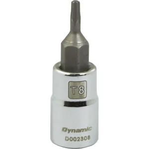 1/4″ Drive Torx® Head Socket, Standard Length Chrome Sockets