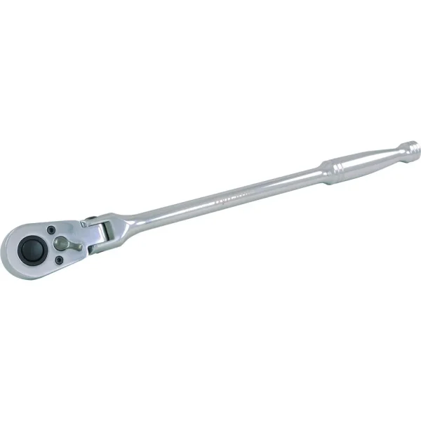 3/8″ Dr. 48 Tooth Flex Head Ratchet, 11-3/4″, Chrome Finish