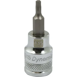 3/8″ Drive Torx® Head Standard Length Chrome Bit Sockets