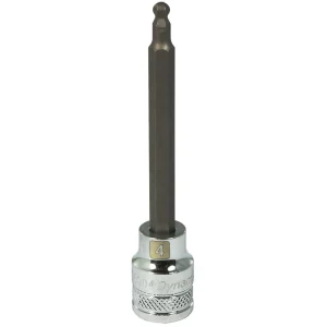 3/8″ Drive Metric Hex Head Long Length Ball Nose Chrome Bit Sockets