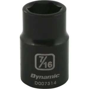 3/8″ Drive 6 Point SAE Standard Length Impact Sockets