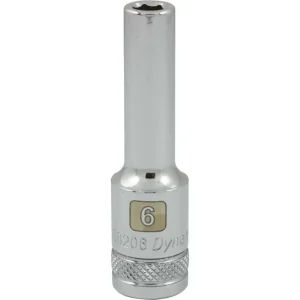 3/8″ Drive 6 Point Metric, Deep Length, Chrome Sockets