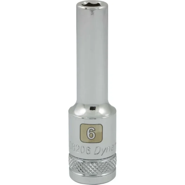 3/8″ Drive 6 Point Metric, Deep Length, Chrome Sockets