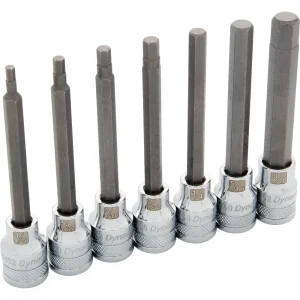 3/8″ Drive 7 Piece SAE, Long Hex Socket Set, 1/8″ – 3/8″