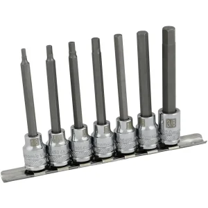 3/8″ Drive 7 Piece SAE, Long Hex Socket Set, 1/8″ – 3/8″ - view 2