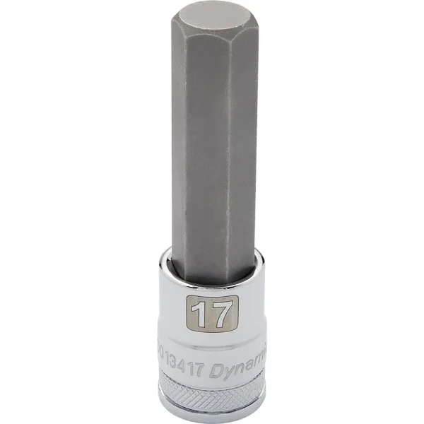 1/2″ Drive Metric Hex Head, Long Length Chrome Bit Sockets