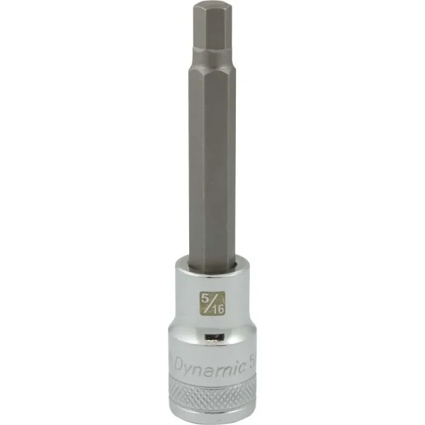 1/2″ Drive SAE Hex Head Long Length Chrome Bit Sockets