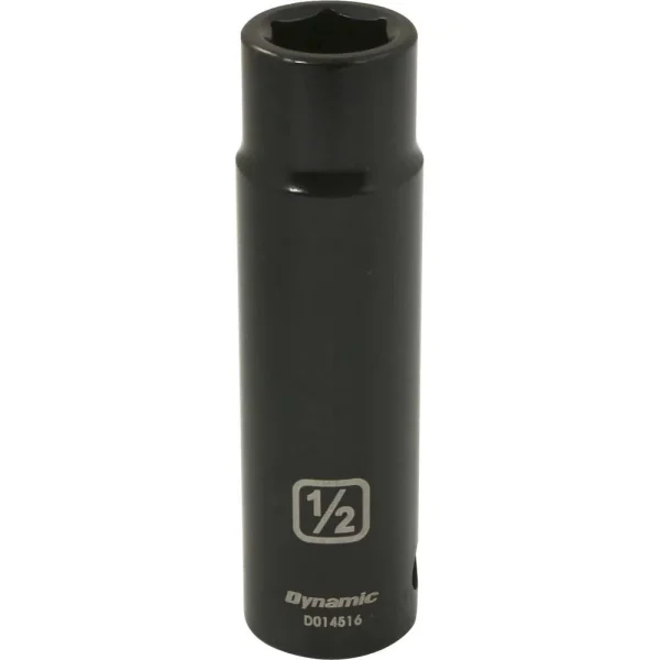 1/2″ Drive 6 Point SAE, Deep Length, Impact Sockets