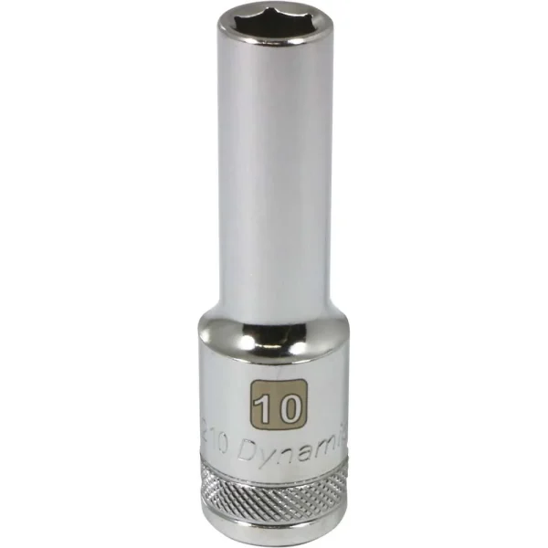 1/2″ Drive 6 Point Metric, Deep Length, Chrome Sockets