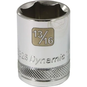 1/2″ Drive 6 Point SAE, Standard Length, Chrome Sockets
