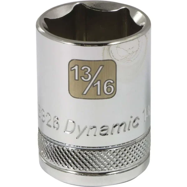 1/2″ Drive 6 Point SAE, Standard Length, Chrome Sockets