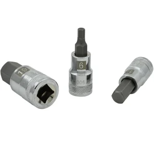 1/2″ Drive 7 Piece, Metric Standard, Hex Socket Set, 6mm – 19mm - view 3
